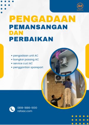 Pemasangan AC Murah untuk Rumah, Kantor, dan Kost di Jalan Kaliurang Daerah UII Sleman