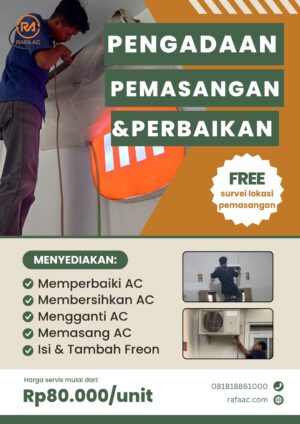 Instalasi AC Profesional Murah untuk Rumah, Kantor dan Kost Jalan Kaliurang Daerah UII Sleman? Di Sini Tempatnya!
