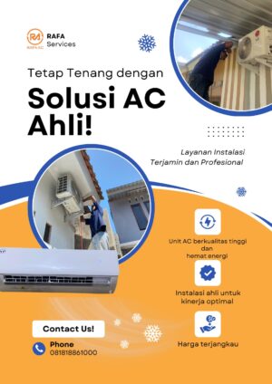 Butuh Pasang AC? Serahkan Aja ke Rafa AC Jogja, Solusi Adem dan Aman!