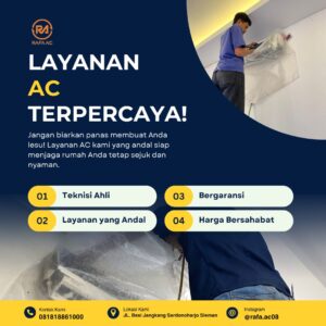 Layanan AC Terpercaya di Jogja, Solusi Adem Tanpa Drama!