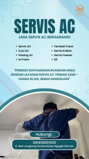Servis AC Profesional di Jogja – Bikin Ruangan Tetap Adem dan Nyaman