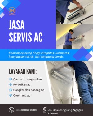 Jasa Servis AC Profesional di Jogja – Biar Adem Maksimal Setiap Hari
