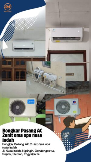 Pindah Rumah atau kantor? Jangan Khawatir! Jasa Bongkar Pasang AC Terbaik di Sleman Jogja Ada Solusinya!