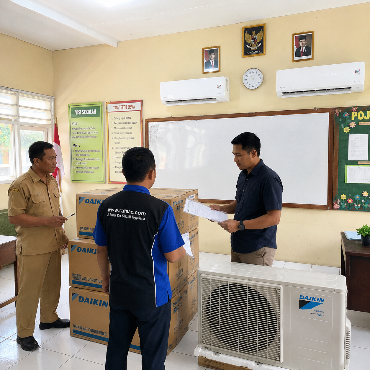 Pengadaan AC Sekolah: Solusi Menciptakan Lingkungan Belajar yang Nyaman dan Produktif