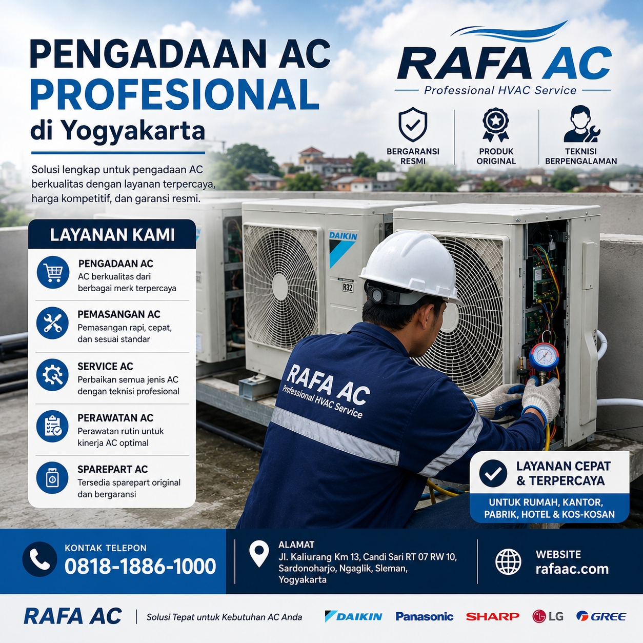 pengadaan ac jogja